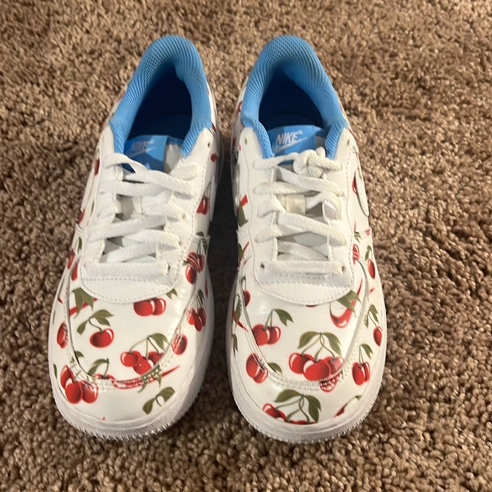 COPY - Girl’s Nike Air Force 1 “Cherry” Size 2.5